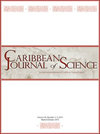 CARIBBEAN JOURNAL OF SCIENCE雜志封面